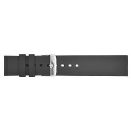 Unisex Watchbands 2 Go Black Silicone Watch Band