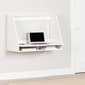 South Shore Interface Pure White Floating Desk - image 1