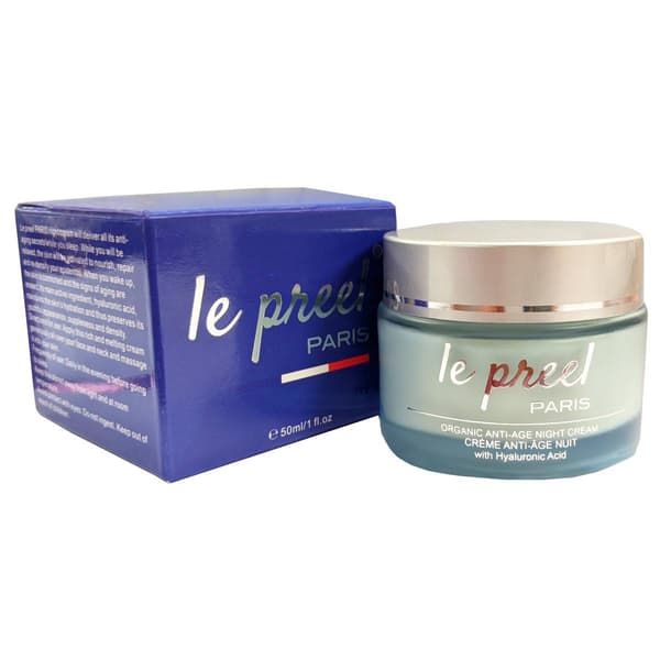Le Preel Paris Organic Anti-Aging Day & Night Time Creams