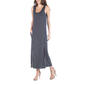 Womens 24/7 Comfort Apparel Sleeveless Polka Dots Maxi Dress - image 2