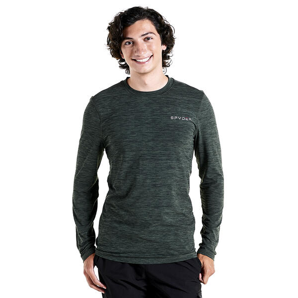 Mens Spyder Soft Long Sleeve Jersey Tee - image 