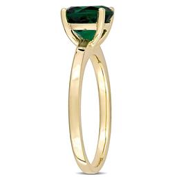 Gemstone Classics™ 10kt. Gold Lab Created Emerald Solitaire Ring