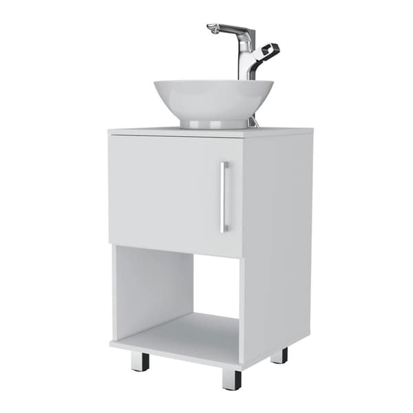 FM FURNITURE Malibu Single Drawer Bathroom Vanity - image 