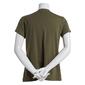 Plus Size Preswick & Moore Short Sleeve Scoop Neck Tee - image 2