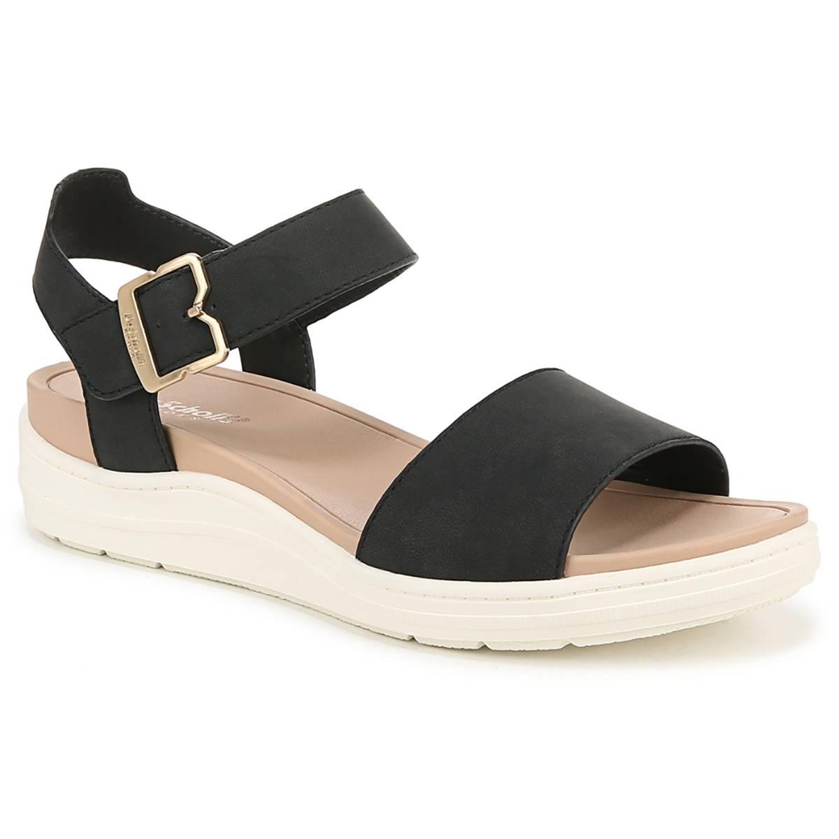 Womens Dr. Scholl''s Time Off Sky Sporty Wedge Sandals
