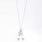 Rosa Rhinestones Teddy Bear Pendant and Earring Set - image 1