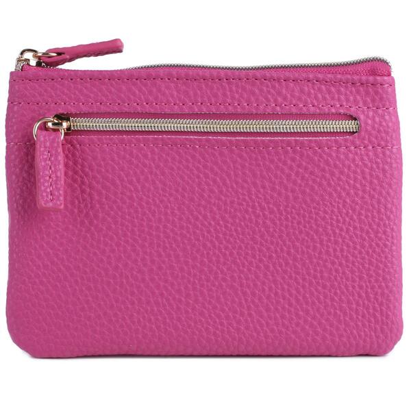 Womens Buxton Large Solid ID Coin Wallet - image 