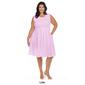 Plus Size White Mark Solid Fit and Flare Dress - image 8