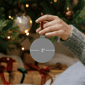 Northlight 4ct. Glitter Lined Diamonds Christmas Ball Ornament - image 6