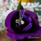Black Hills Gold Sterling Silver Bee Pendant Necklace - image 2