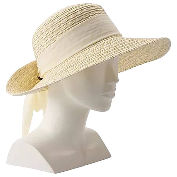 Womens Nine West Scarf Flip Up Floppy Hat