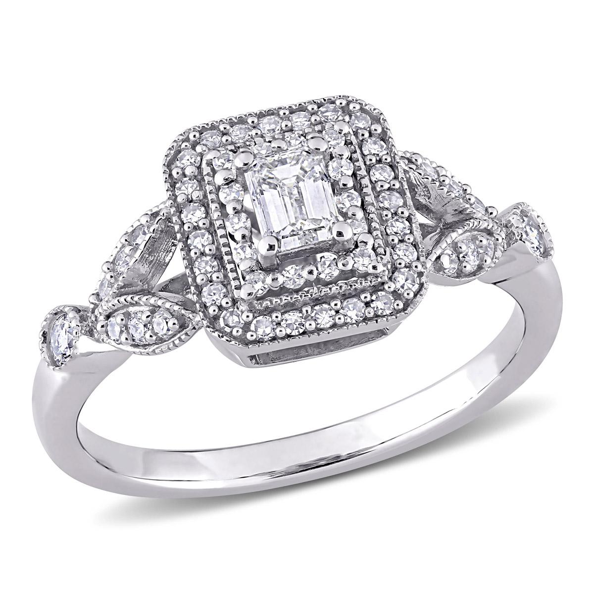 Diamond Classics™ 10kt. White Gold 1/2ctw. Diamond...