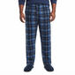 Mens Big & Tall Architect(R) Rolled Pajama Pants - Light Blue/Navy - image 1