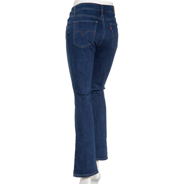 Womens Levi's® 725 High Rise Bootcut Lapis Dark Jeans