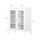 South Shore Crea Metal Mesh 2-Door Accent Cabinet - image 4