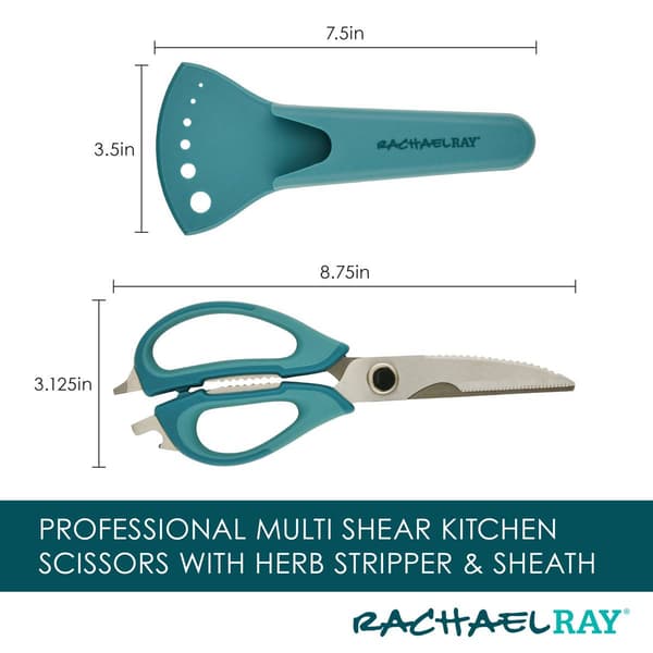 Rachael Ray Professional Multi Shear Kitchen Scissors - Blue