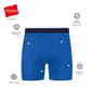 Hanes Ultimate® Comfort 3pk. Boxer Briefs - Blue/Grey - image 6