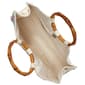 SOL and MER Beaded Bamboo Handle Tote - image 4