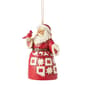 Jim Shore Nordic Noel Santa Hanging Christmas Ornament - image 1