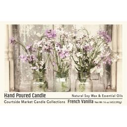 Courtside Market® From the Garden 16oz. French Vanilla Jar Candle