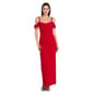 Womens R&M Richards Cold Shoulder Cowl Neck Evening Gown - image 1