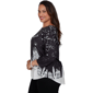 Plus Size Ruby Rd. Happy Holidays Santa''s Sleigh Scenic Tee - image 4