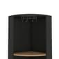 FM FURNITURE Leah Black Corner Bar Cabinet - image 6