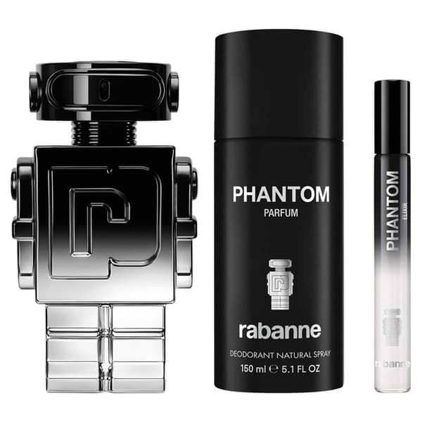 Rabanne Phantom Elixir Parfum Intense 3pc. Gift Set