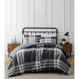 Truly Soft Milo Plaid Flannel Comforter Set