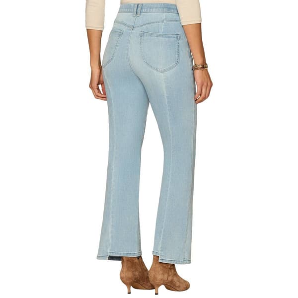 Petite Democracy “Ab”solution® Step Hem Flared Leg Jeans