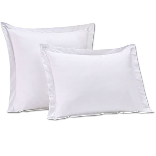 Fresh Ideas Tailored Poplin Sham 2 Pack - White - image 