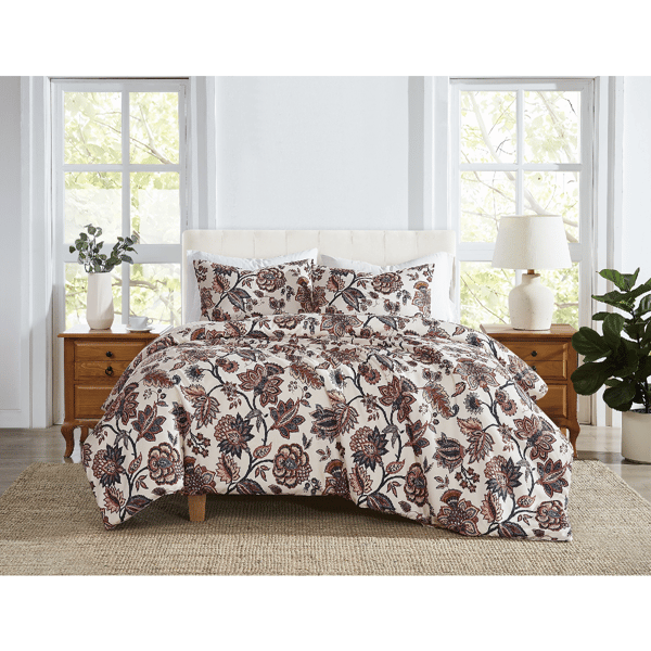 Cannon Chloe Jacobean 3pc. Duvet Cover Set