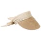 Womens Vince Camuto Tie Back Linen Visor - image 2