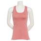 Juniors Aveto Solid Racer Back Tank Top - image 1