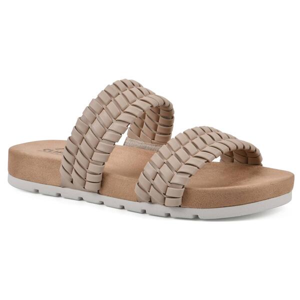 Womens Cliffs by White Mountain Thankful Side Sandals - image 