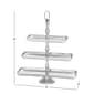 9th & Pike®  Silver 3-Tier Tray Stand - image 6