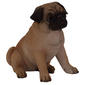 Hi-Line Gift Sitting Pug Garden Statue - image 4