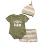 Baby Boy (3-9M) Baby Essentials(R) Handsome Like Dad Shorts Set - image 1