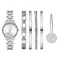 Womens Folio Silver-Tone Bracelet Watch & Gift Set - FMDFL2047 - image 1