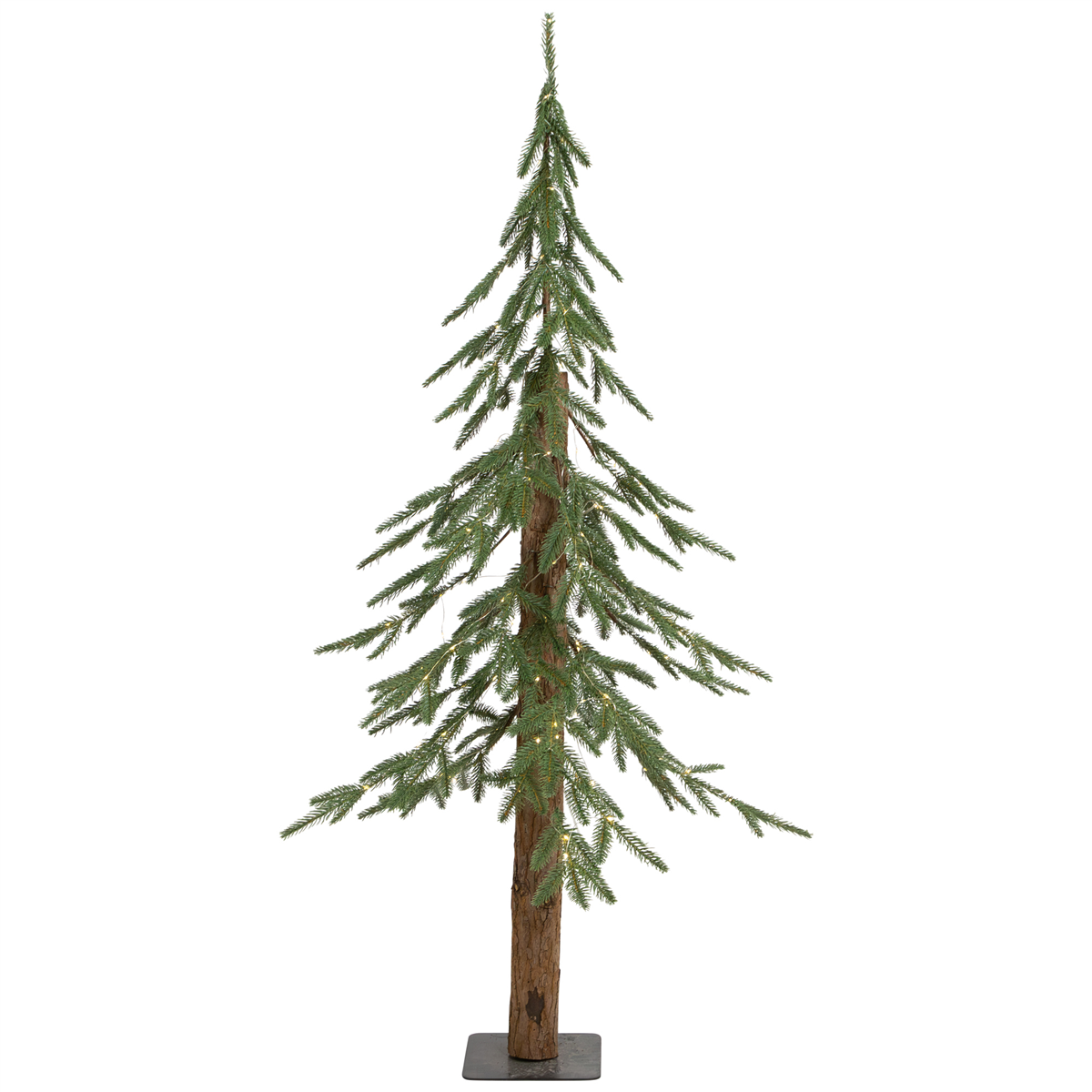 Northlight Real Touch™ 4ft. Pre-Lit Medium Alpine Christmas Tree