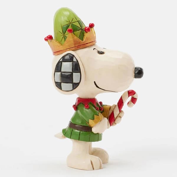 Jim Shore Snoopy Christmas Elf