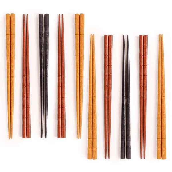 BergHOFF Essentials 10 Pairs 10in. Bamboo Chopsticks - image 