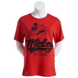 Juniors Freeze Mickey Chenille Patch Tee