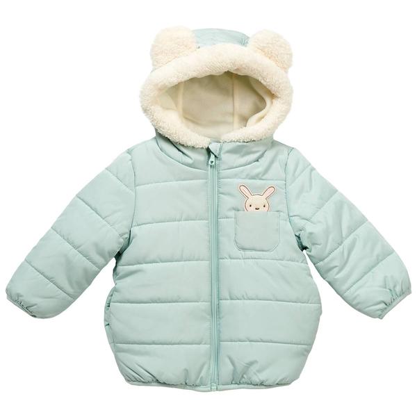 Toddler Girl Wippette(R) Hooded Bunny Puffer Jacket - image 