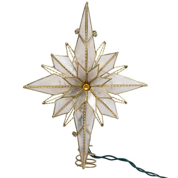 Kurt Adler 10-Light Multi-Pointed Bethlehem Star Treetop