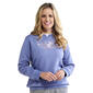 Petites Hasting & Smith Embroidered Holiday Floral Sweatshirt - image 1