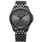 Mens Geoffrey Beene Gunmetal-Tone Blue Sapphire Watch - GBB0028GU - image 1