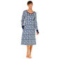 Womens Rene Rofe(R) Abstract Animal Printed 42 Hacci Nightgown - image 1