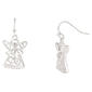 Snowflake/Wreath/Reindeer Holiday Trio Earring Set - image 4