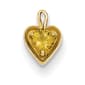 Gemstone Classics&#40;tm&#41; Synthetic November Birthstone Charm - image 1